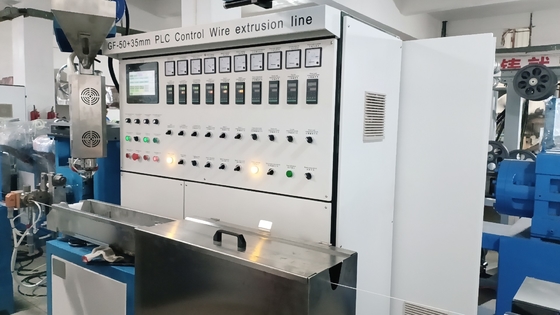 เครื่องทำสายไฟแบบปรับความเร็วและความตึงได้