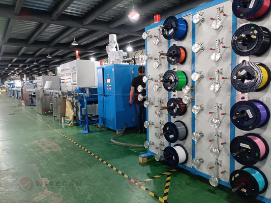WRK-50 สายดึงหลอดลอยๆ การผลิตสายไฟเบอร์ออปติกความเร็วสูง