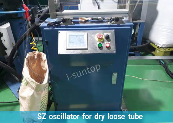 เครื่องสายไฟเบอร์ออปติก 70KW สำหรับสายการผลิต PBT Loose Tube แบบแห้ง