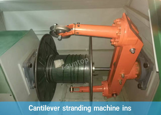 เครื่องยกไฮดรอลิก 800r / นาที 20 มม. ลวดเดี่ยวเครื่องพันเกลียว