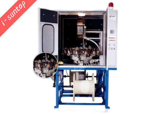 เครื่องถักเปียสายโคแอกเซียล 150 รอบต่อนาทีอัตโนมัติรับรอง CE