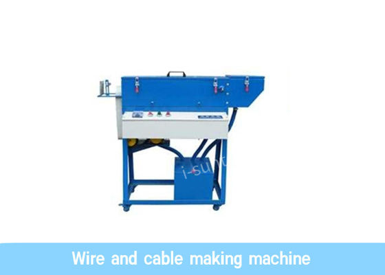 PLC Control 50Hz เครื่องทำสายเคเบิลทองแดงด้วยวัสดุ PE