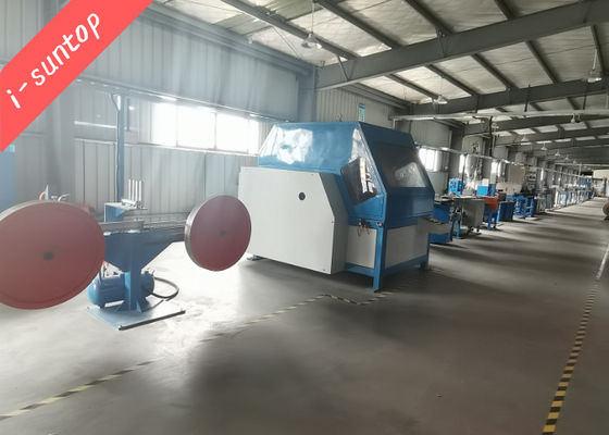 24 หัว 20N 120rpm Aramid Yarn Stranding Machine เครื่องสายไฟเบอร์ออปติก