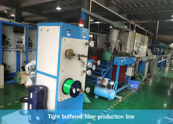 สายการผลิตสายไฟเบอร์ออปติกบัฟเฟอร์แบบหลวม 30 มม. พร้อม Take Up แบบกึ่งอัตโนมัติ