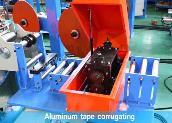 SGS 220V Armored Cable Machine สายการผลิตสายไฟเบอร์ออปติก