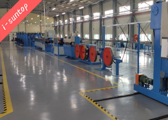 1200/12 1800rpm สายการผลิตสายไฟเบอร์ออปติกสำหรับ SZ Stranding