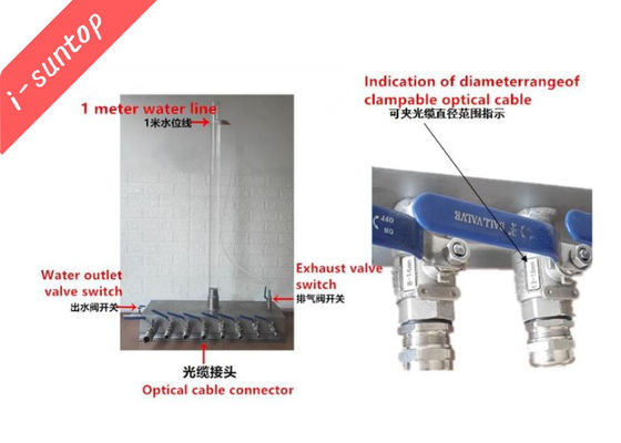 อุปกรณ์ทดสอบการซึมผ่านของสายไฟเบอร์ออปติกอัตโนมัติ SGS Approved