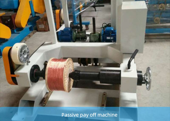 เครื่องอัดรีดสาย PVC สองชั้น 500mpm พร้อมตัวนำทองแดง