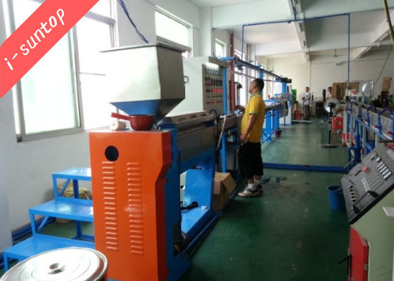 PLC Control 380V PLA Extruder Cable Extrusion Line พร้อมการพิมพ์ 3 มิติ