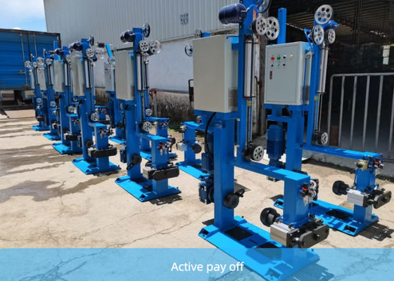 เครื่องปลอกสายเคเบิล 30kw เครื่องอัดรีดลวดชั้นฉนวน
