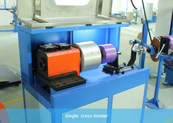 4000rpm Single Drum Concentric Cross Binder พร้อมเซอร์โวมอเตอร์ 2kw