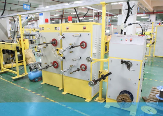 SGS 4 Bobbin Head Wire Pay Off Machine เครื่องสายไฟเบอร์ออปติก