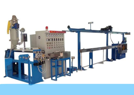 สารเคมีฟอง 15HP Coaxial Wire Extruder Machine สายการผลิตสายเคเบิล
