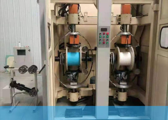 เครื่องบิดเกลียวคู่สาย Cat5 / 6, เครื่องบิดเกลียวคู่ 50Hz Double Bobbin