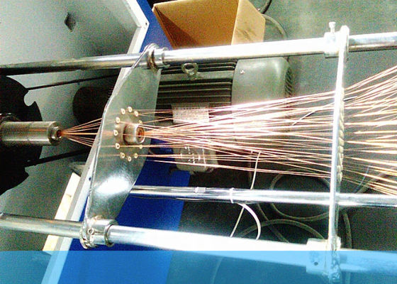 PLC Control Automatic 7500W Double Twist Bunching Machine สำหรับ Wire