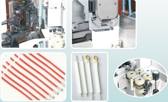 เครื่องปอกและย้ำสายไฟอัตโนมัติ 2.0T แนวนอน
