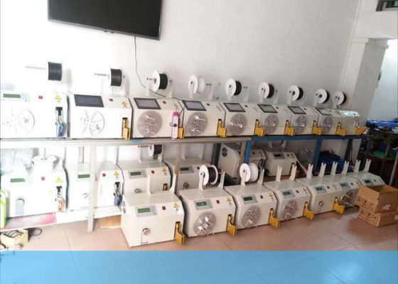 อุปกรณ์ม้วนลวดกึ่งอัตโนมัติ 80W ม้วนและเครื่องบรรจุ