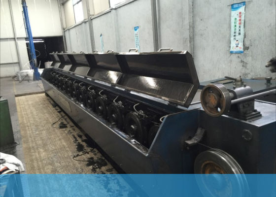 เครื่องวาดลวดเงิน 75kw 13die พร้อม Take Up แบบคู่อัตโนมัติ