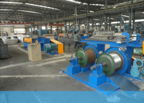 เครื่องวาดลวดเงิน 75kw 13die พร้อม Take Up แบบคู่อัตโนมัติ
