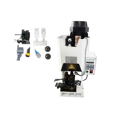 เครื่อง Crimping Terminal กึ่งอัตโนมัติแบบพกพา 1.5T Mute Terminal Machine