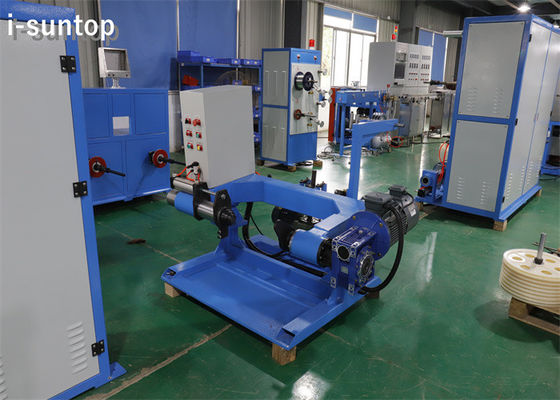 1-12 Cores FTTH Outdoor Indoor Drop Cable เครื่องผลิต