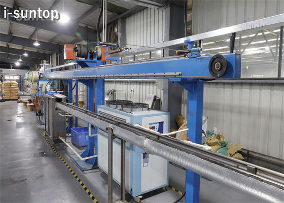ประเภทผีเสื้อ 1-12 คอร์ FTTH Drop Cable Manufacturing Machinery