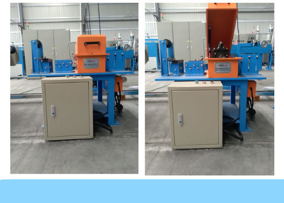 100mm 70m / Min เทปอลูมิเนียมเครื่องลูกฟูกเครื่องสายไฟเบอร์ออปติก