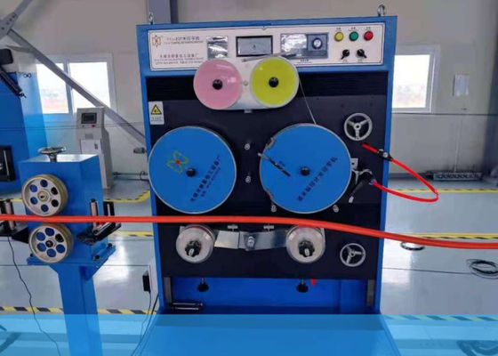 50Hz Cable Ribbon เครื่องพิมพ์ฟอยล์ร้อนอัตโนมัติพร้อมการนับเมตร