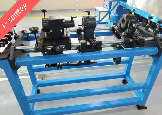 เครื่องขึ้นรูปโลหะตามยาวแนวนอน 60m / นาทีเครื่องสายไฟเบอร์ออปติก