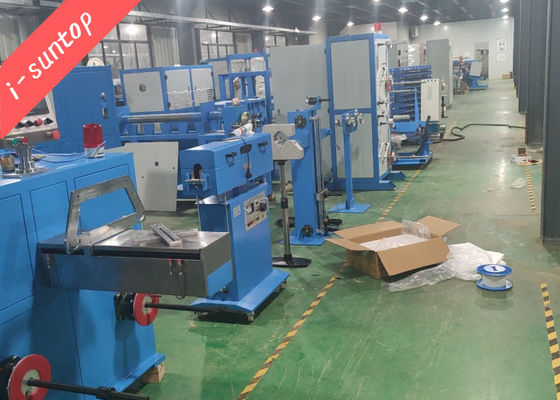 PN800 สายการผลิตสายเคเบิลใยแก้วนำแสงในร่มเครื่องม้วนกรอกลับ