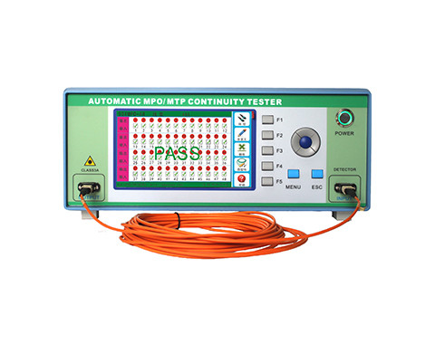 MPO MTP Patch Cord Sequence Tester อุปกรณ์ไฟเบอร์ออปติก