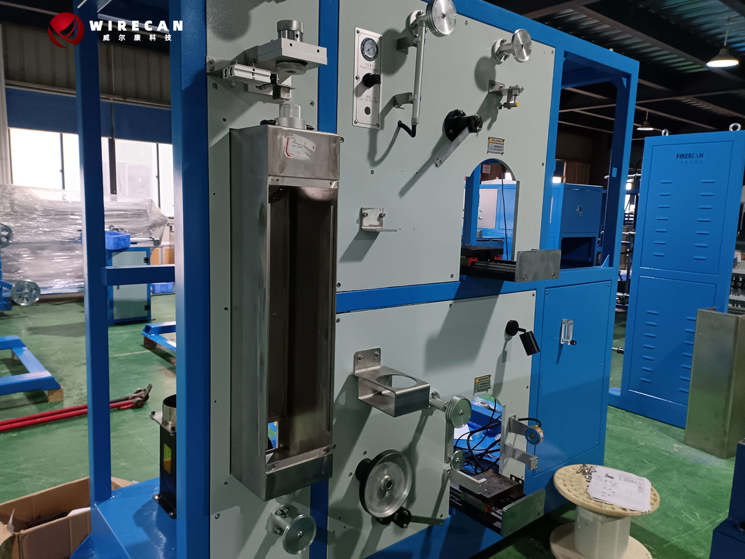 PLC เครื่องทำสีไฟเบอร์ออปติก / เครื่องทำสายเคเบิลออปติคัล