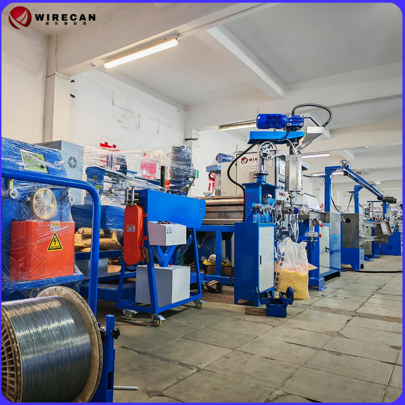 Φ 60+35 High-Speed PVC Cable Extruder Line - CE Certified, 200m/Min For Power & Telecom Cable Manufacturing