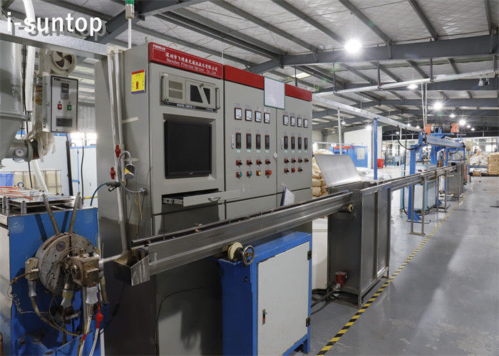Gjxfh / Gjxh 2 Core Bow - ประเภท Ftth Optical Fiber Cable Extrusion Machine