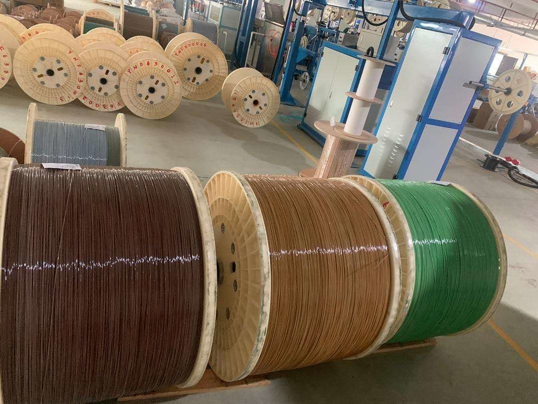สายการผลิต Extrusion Micro Loose Tube ขนาด 1.1-1.5 มม. สำหรับสายเป่าอากาศขนาดเล็ก